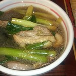 更科 - 鴨せいろの付け汁