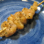 活鰻の店 つぐみ庵 - 手羽先の先っぽの皮