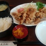 とり天発祥の店 レストラン東洋軒 - とり天定食