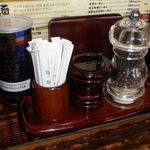 麺屋久兵衛  - 調味料類