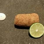 アカ - 松茸と生ハムのコロッケ