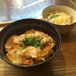 北九州KOKU蘭うどん - 親子丼セット