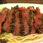 麺屋さくら - 2016年8月1日
      冷やしジャマイカンBBQスープオフヌードル』
      1.5玉 １９００円