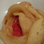 神楽坂しゅうご - 濃厚な桃とトマトのカッペリーニ