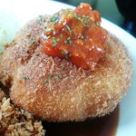 とんかつ ひろ喜 - 海老クリームコロッケ