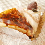 Patisserie le miel - タルト２種。