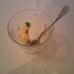 ラ・ポルタ - ランチ　バナナアイス