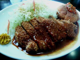 Tonkatsu Hiroki - 特選ヒレとんかつ＆海老クリームコロッケ定食