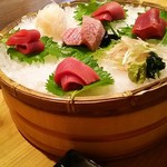 喜多屋 - マグロ三種盛り