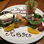 ★7バースデーデザートプレート