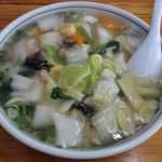 ラーメン田舎家 - ラーメン田舎家（五目ラーメン 770円）