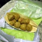 馬事公苑 売店 - 魚津「泉州」塩たこやき￥400 （2016★区民まつり）