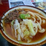 手打ち 山もとうどん - 肉うどん