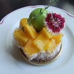 カフェドゥラプレス - マンゴーのケーキ５８０円