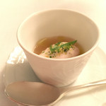 プリズマ - トマトのジュレと生ハムのムース