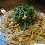 福美味 - 特製太麺に塩ダレと大葉＋白ゴマの香ばしさ！！