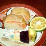 りょうりや 御旅屋 - びわます鮨