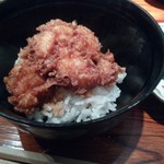 みかわ 是山居 - 天丼アップ