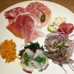 スガハラ - 前菜盛り合わせ（アップ）