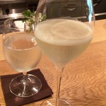 スガハラ - 水 + スパークリングワイン