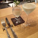 スガハラ - 水 + スパークリングワイン