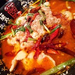 ふじわら - 豚肉の四川風煮込￥1280