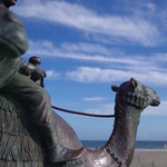 月の～沙漠を～♪♪