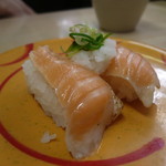 Sushi ro - おろし炙りサーモン