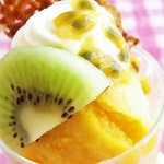 パティスリー アンシャンテ - この日はトロピカルマンゴーパフェ♪