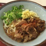 麦まる - 肉ぶっかけ(590円)