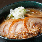 らぁめん銀波露 - 料理写真:厚切り炙りバラチャーシュー