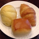 東急ハーヴェストクラブ - この日は8種類くらいのパンがありました