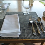 フラテッロ・ディ・ミクニ - 朝食　テーブルセット