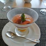 フラテッロ・ディ・ミクニ - 朝食　フロマージュ・ブランとフルーツ