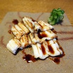 蕎麦ひら井 - 炙り煮穴子：素晴らしい！芳ばしい！！