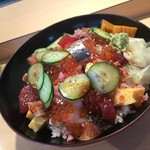 神田江戸ッ子寿司 - バラちらし丼980円