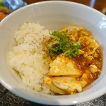 黒龍天神樓 - ミニ麻婆豆腐丼