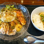 黒龍天神樓 - 冷やし担々麺とミニ麻婆豆腐丼乃セット