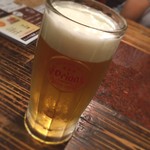 炭火食堂えんや - オリオン生ビール❣️