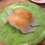 回転寿し トリトン - 【2016年06月】真いか肝醤油＠190円。