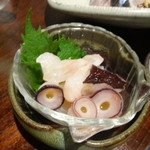 きはるの胡麻鯖や - 生タコの塩辛風