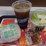 McDonald's - ベーコンレタスバーガーセット650円