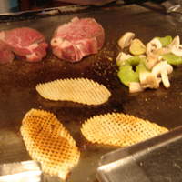 Uchida - 信州牛のヒレ肉・、ジャガイモのゴーフレット、焼き野菜