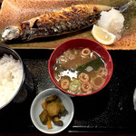 実家 - 鯖焼き800円