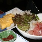 ウエスト - だし巻き２８０円。生ハム３８０円