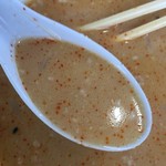 喜八 - H28.07.23 ねぎみそ中盛中辛「スープ」