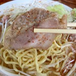 喜八 - H28.07.23 ねぎみそ中盛中辛「叉焼」