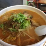 辛麺屋なかよし - やさい味噌辛麺(850円)