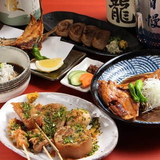 水の尾トクトク宴会コース 飲み放題2h付き 税抜 5000コース 静岡おでんと旬魚 水の尾 神泉 居酒屋 食べログ