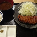 牛カツ京都勝牛  - 牛ロースカツ膳（並）（1,382円）